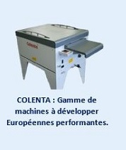 COLENTA : Gamme de machines à développer Européennes performantes.