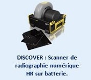DISCOVER : Scanner de radiographie numérique HR sur batterie.