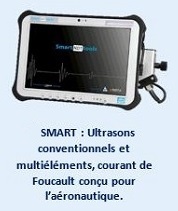 USMART : Ultrasons conventionnels et multiéléments, courant de Foucault conçu pour l’aéronautique.