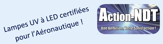 Lampes UV à LED certifiées pour l’Aéronautique !