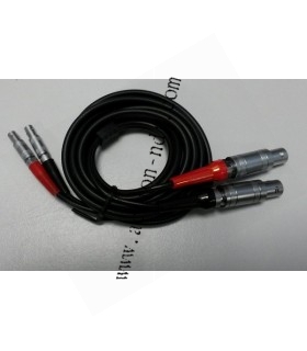 Cable Double Lemo1 vers Lemo00