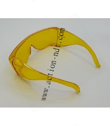 Lunettes jaunes anti UV et lumière bleue