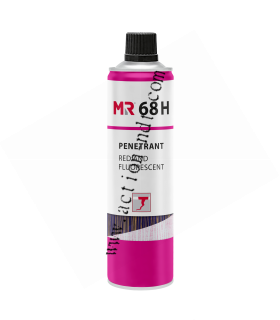 MR-68H - Aérosol pénétrant rouge et fluorescent pour ressuage à chaud MR CHEMIE