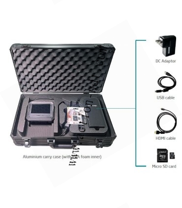 Vidéoscope Mitcorp X600 HD sonde Ø4.9mm semi-rigide double caméras