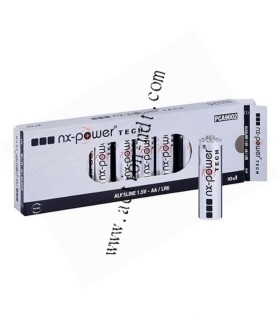 Boite de 10 Piles Alcalines Enix Power Tech