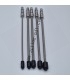 Lot de 5 sondes CF rotatives flexibles pour lamage diamètre 8-9-10-11-12mm