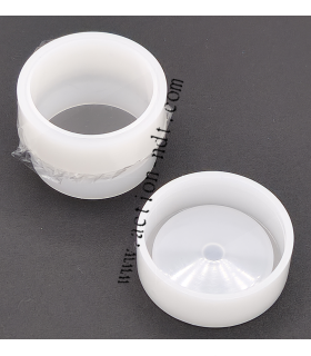 Lot de 10 COUPELLES Ø32mm avec film PE 4µm POUR SPECTRO XSORT