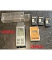Lot comprenant un radiamètre FH 40 G-L, un contaminamètre Dolphy et 3 dosimètres DMC 2000S