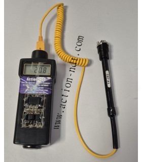 Thermomètre avec sonde de contact d'occasion état neuf.