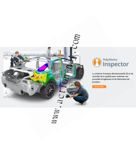 Logiciels InnovMetric Polyworks Inspector & Modeler