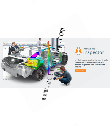 Logiciels InnovMetric Polyworks Inspector & Modeler