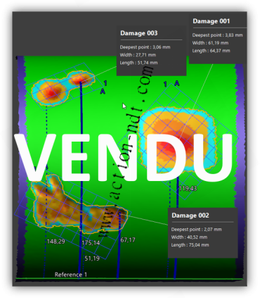 Station de travail HP Zbook d'occasion avec logiciel Creaform VXintegrity Pipeline - Pipecheck