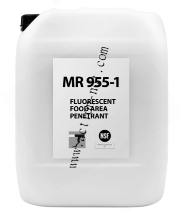 MR-955 Bidon pénétrant fluorescent pour ressuage alimentaire MR CHEMIE