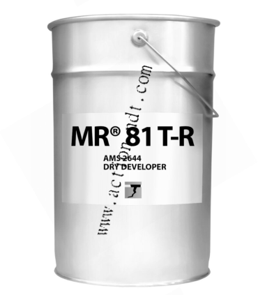 MR-81-T-R- révélateur blanc écologique poudre sèche pour ressuage AMS 2644 MR CHEMIE