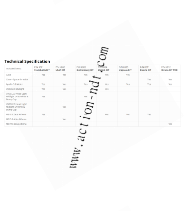 Valise inspection UV Labino