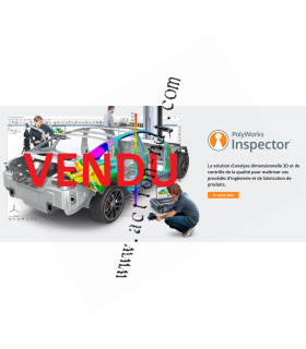 Logiciels Polyworks Inspector & Modeler
