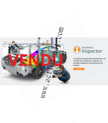 Logiciels InnovMetric Polyworks Inspector & Modeler