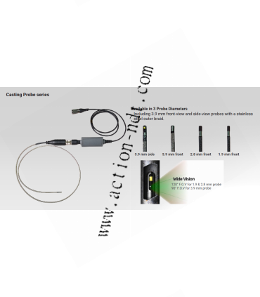 Vidéoscope Mitcorp X600 HD sonde spéciales fonderies
