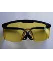 Lunettes anti UV jaunes