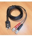 Cable Double BNC vers palpeurs SE