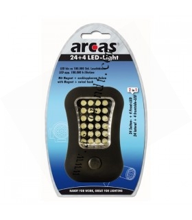 Lampe de travail magnetique 24+4 LED