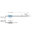 Sonde axiale pour mesureur de champ FW BELL 5170